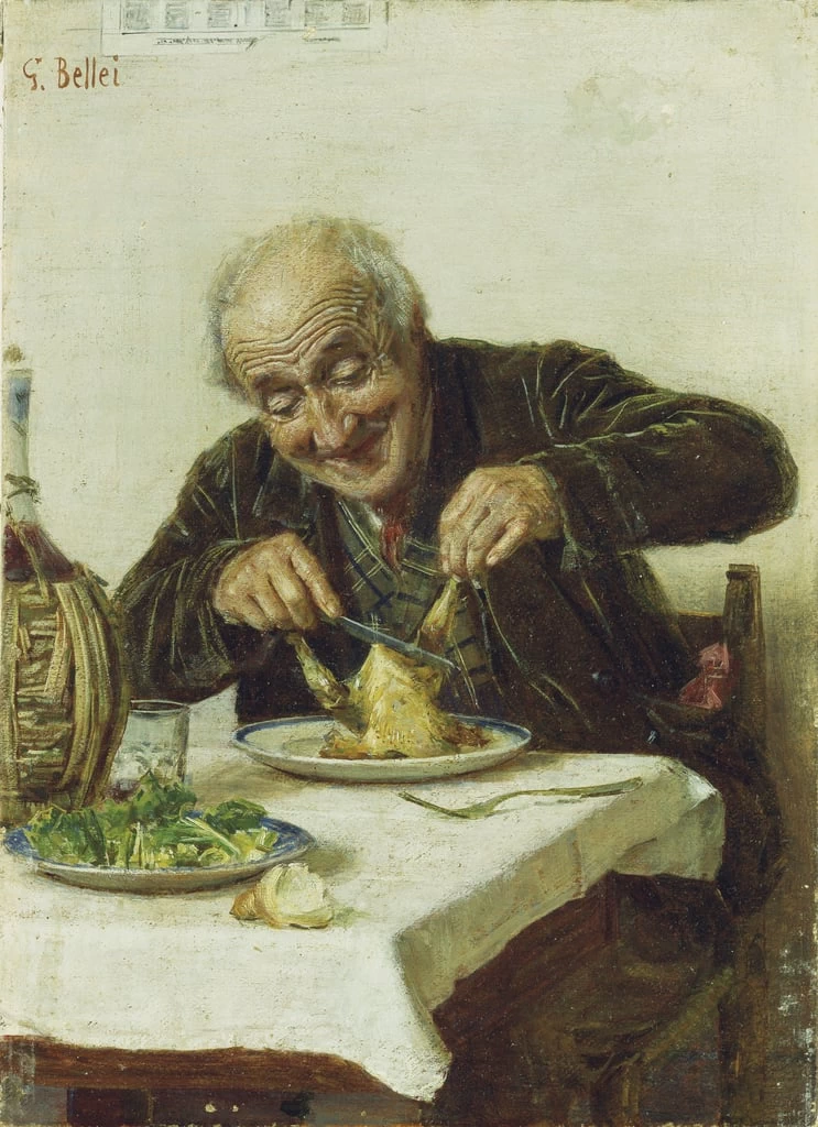 Un pasto soddisfacente